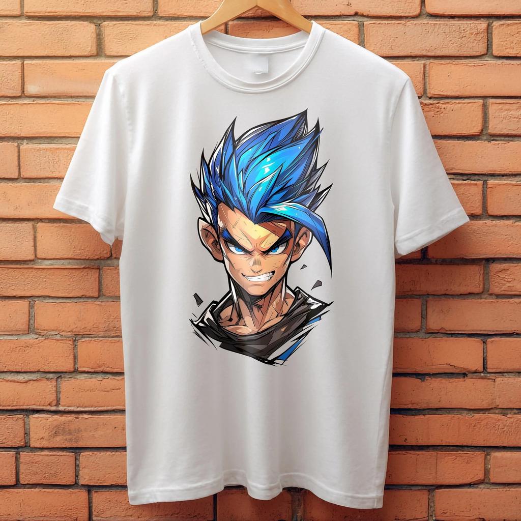 Dragon Ball Thunder Goku 001 Manga Adult / Childrens t shirts/t-shir cotton