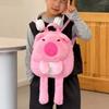 Cartoon Capybara Plush Backpack Long Leg Cute Shoulder Bag Student Bag Capybara Plush Bag  School