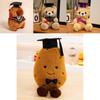 Capybara Graduation Plush Toy With Pp Cotton Filling For Commemorative Gift And Collectors Souvenir