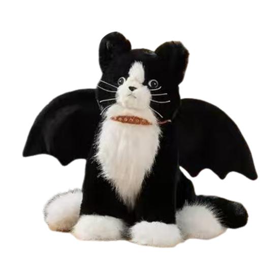 Ghost Plush Pillow Soft Stuffed Animal Toy Fluffy 3D Ghost Halloween Decor