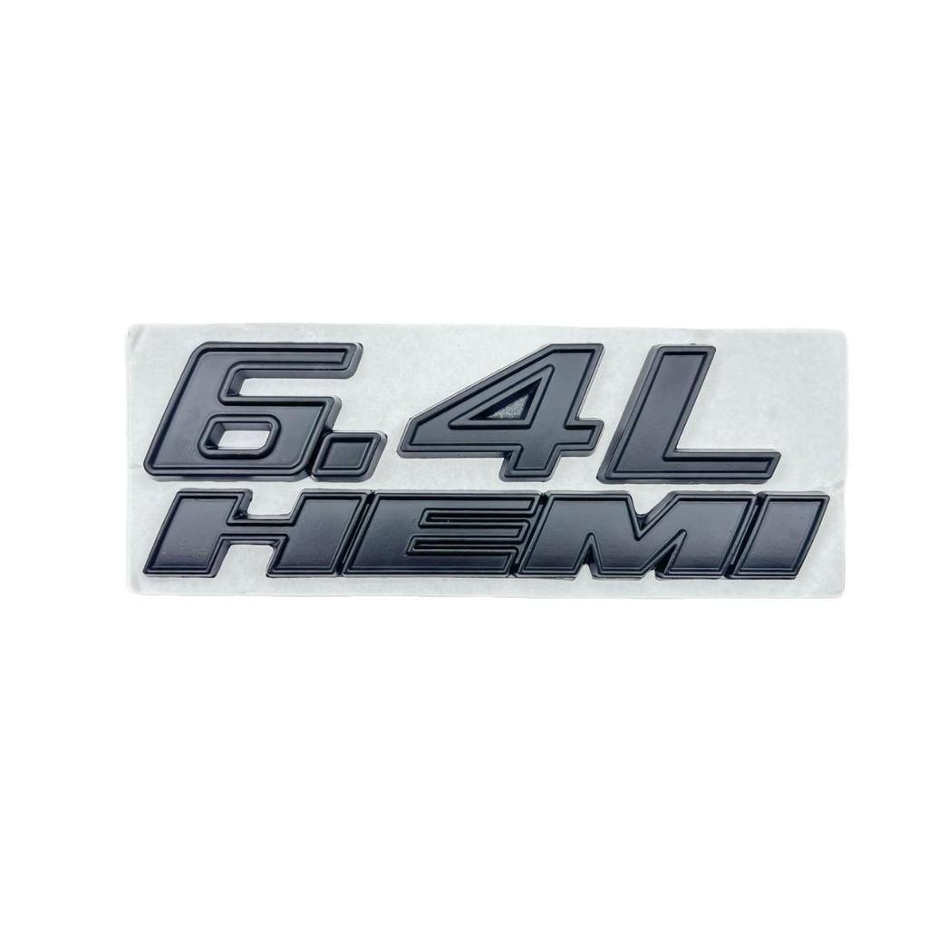 6.4L HEMI Metal Emblem Sticker for Grand Cherokee