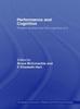 Bok Performance and Cognition : Theatre Studies and the Cognitive Turn