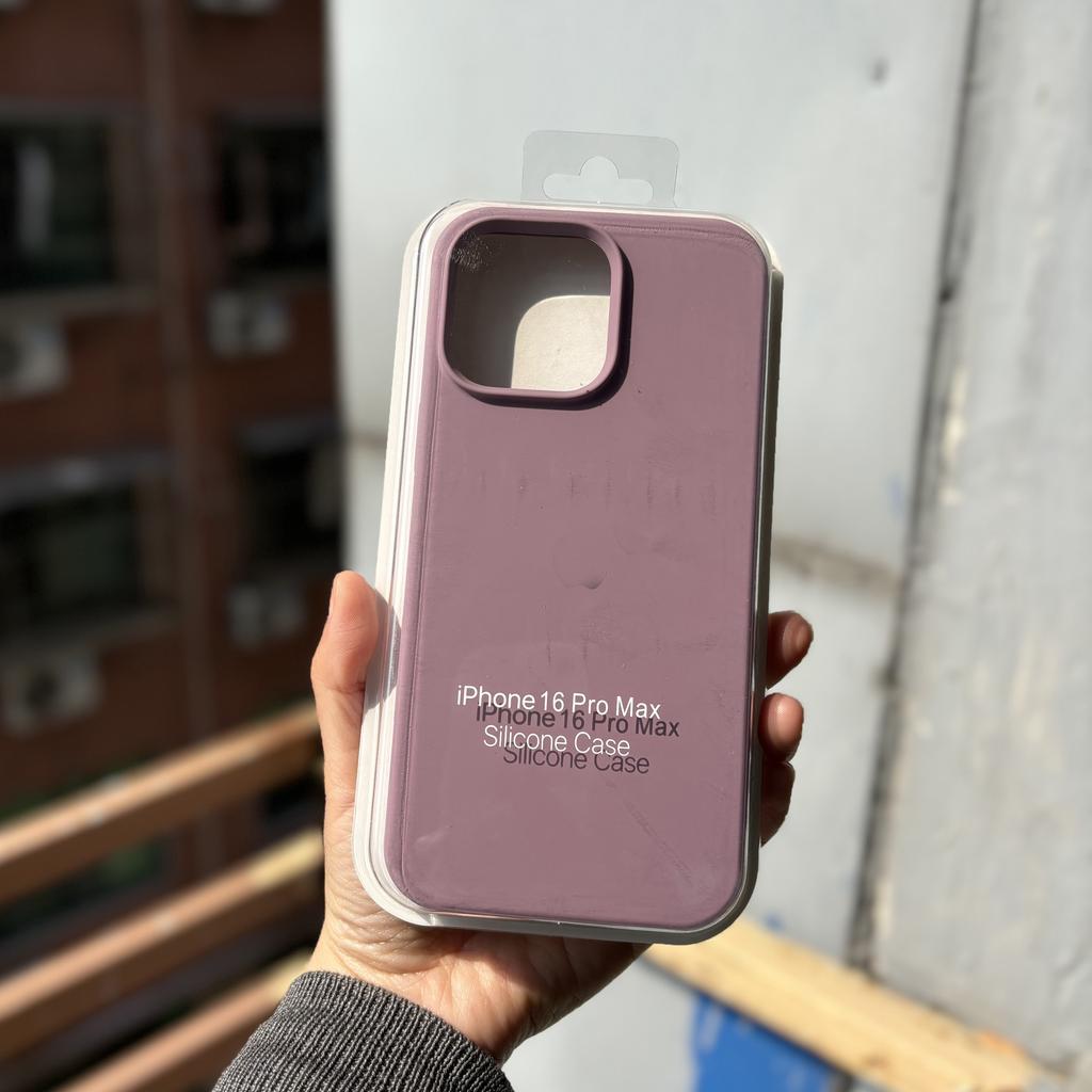 Original Soft Silicone iPhone 16 15 14Plus Phone Case, Fully Edge-wrapped, Suitable for iPhone 15 14 13 12Pro Max Phone Case