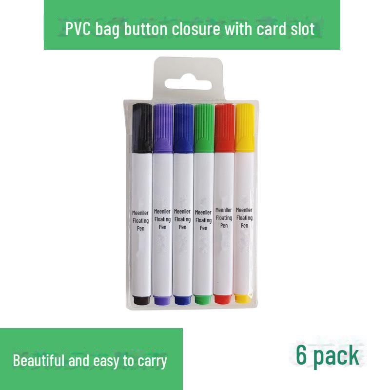 Kids' Internet Star Magic Color Water Doodle Pen Set, Erasable Fun 12 Colors for Whiteboard Drawing