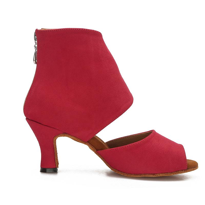 Buy Women's Red Latin Dance Shoes Ballroom Dancing Shoes Salsa Tango