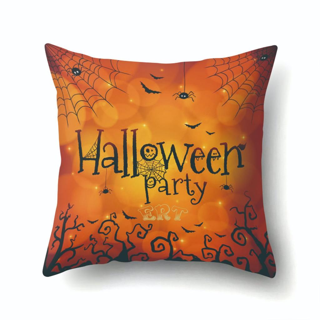Halloween Kissenbezug Auto Lendenkissen Kürbis Sofa Kissenbezug Büro Zuhause Wohnzimmer Kissenbezug