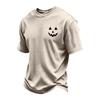 Men's Retro Halloween Graphic T-Shirt Short Sleeve Neck Casual Top