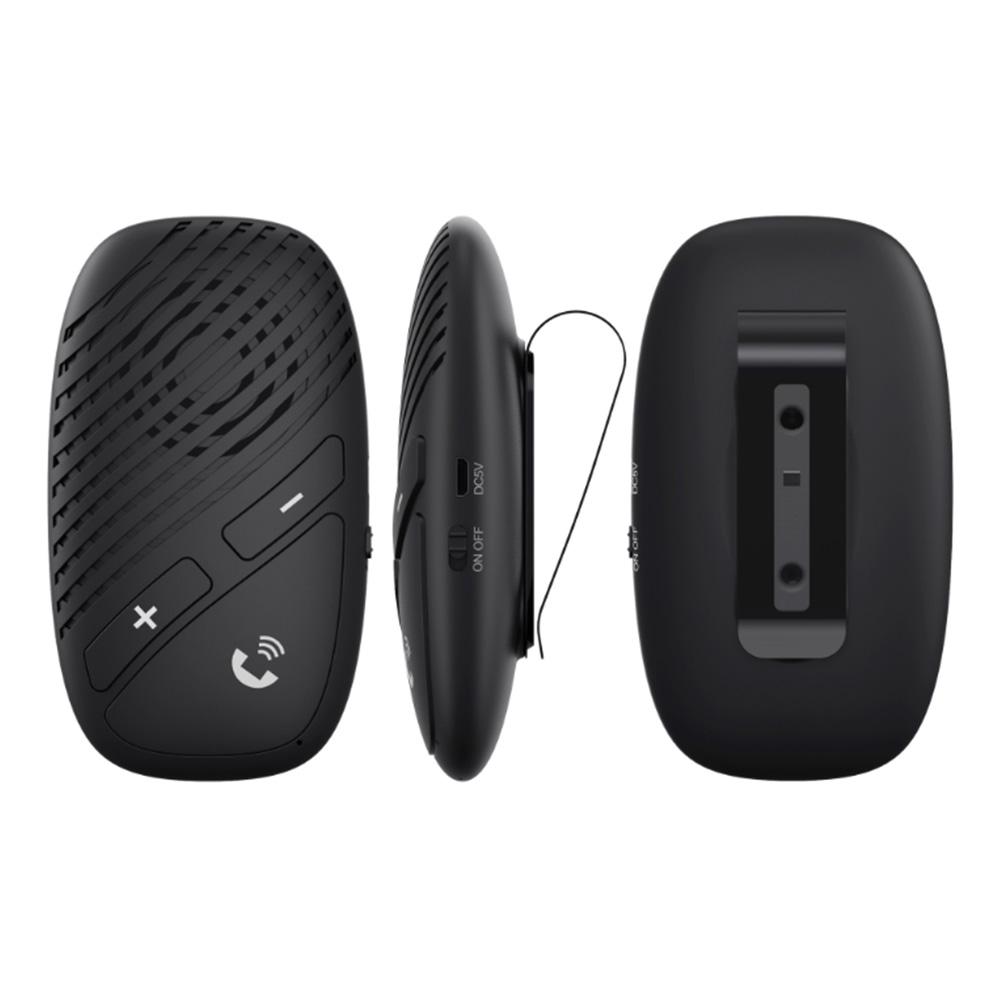 5.0 Sun Shield Car Bluetooth Hands Free Phone Speakerphone Support Four Languages Accessory