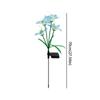 Waterproof Solar Garden Lights Colorful Gradient Solar Garden Decor  Outdoor Garden