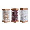 20pcs Shatterproof Painted Christmas Balls Pendant 6cm Xmas Tree Ornaments  Hotel Mall