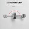 Handheld Shower Head Holder 360 Degrees Rotatable Spray Bracket Toilet Sprayer Base Support Bathroom Accessories
