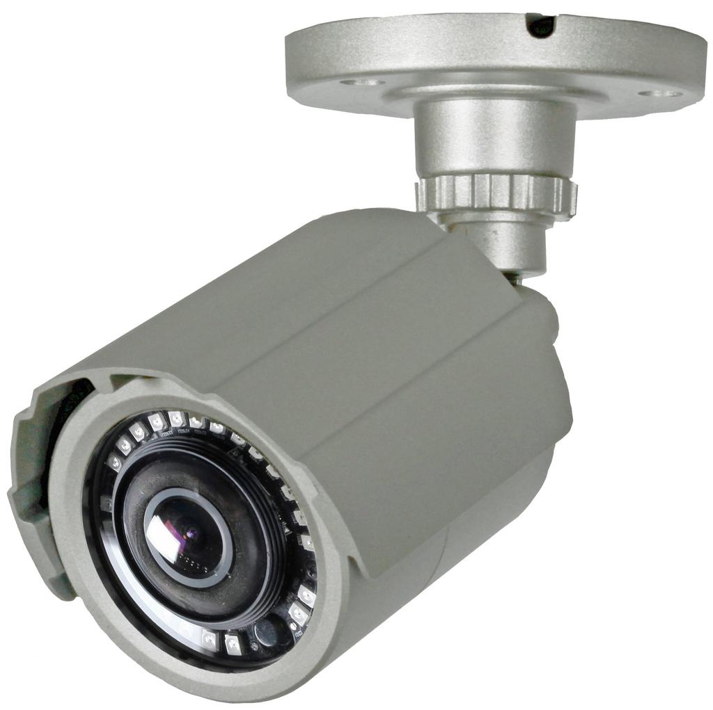 Mothertool Megapixel Waterproof Bullet Type AHD Camera with Ultra Wide Angle Lens Silver 2.1 MTW-S37AHD