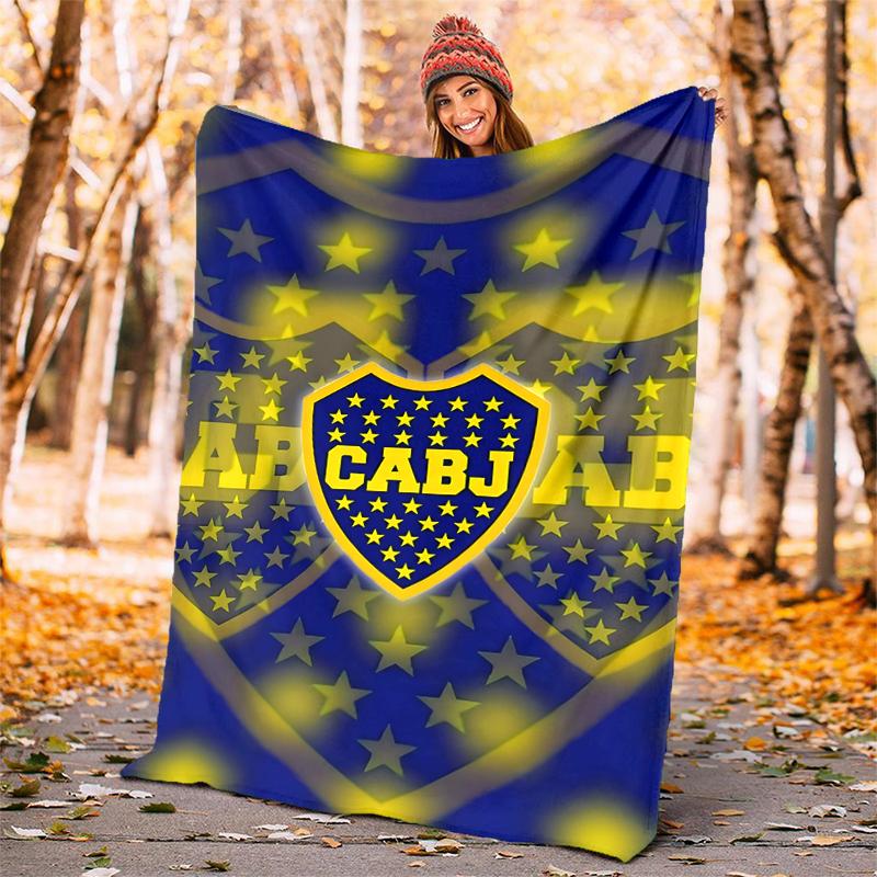 CABJ Flannel Blanket Soft All-Season Throw, Design for Camping, Car Travel, Hiking Sofa, Bed, Office Perfect Gift for Parties