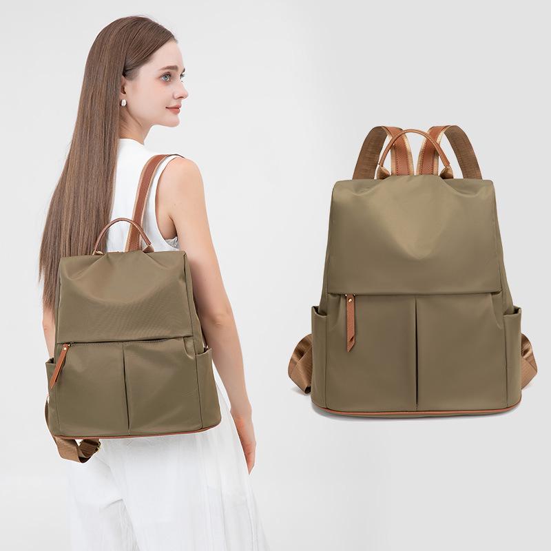 Women's Lightweight Anti-Theft Backpack: 2025 Large Capacity Nylon Travel Bag