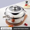 NORTON 2-Layer Stainless Steel Steaming Soup Pot