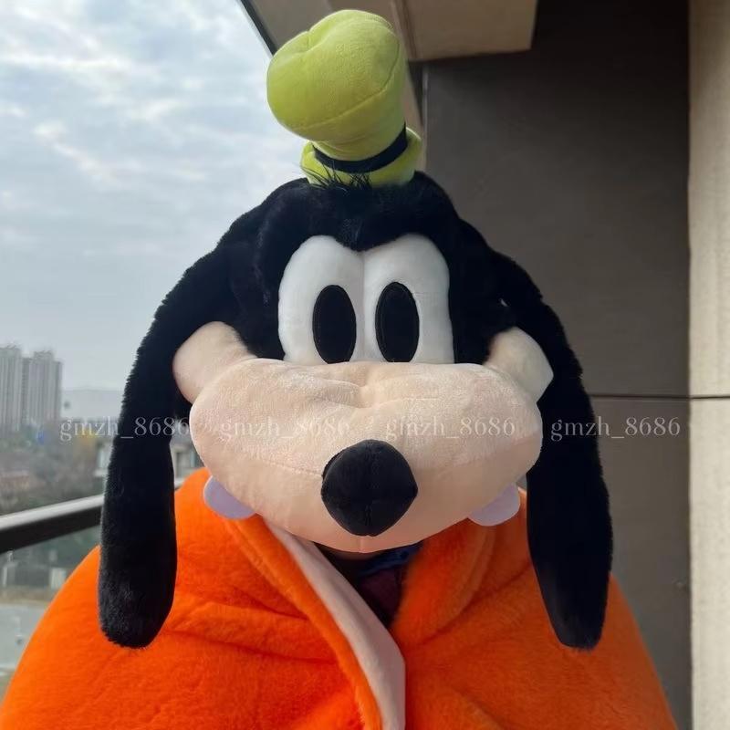 Goofy Goof Mickey'S Revue Cute Cartoon Hooded Blanket Thickened Wearable Cape For Office Dorm Nap Air Conditioning Blanket Gift