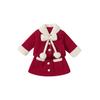 Cute Childrens Girl Dress Suit With Insulated Polyester Material And Button Closure For Winter Wear