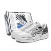 Li Ning Floating Boat Swallow Ink Box Abrasion Resistant Slip Resistant Low Top Skateboard Shoes Women's White AGCS420-6(TeamM--BOX)