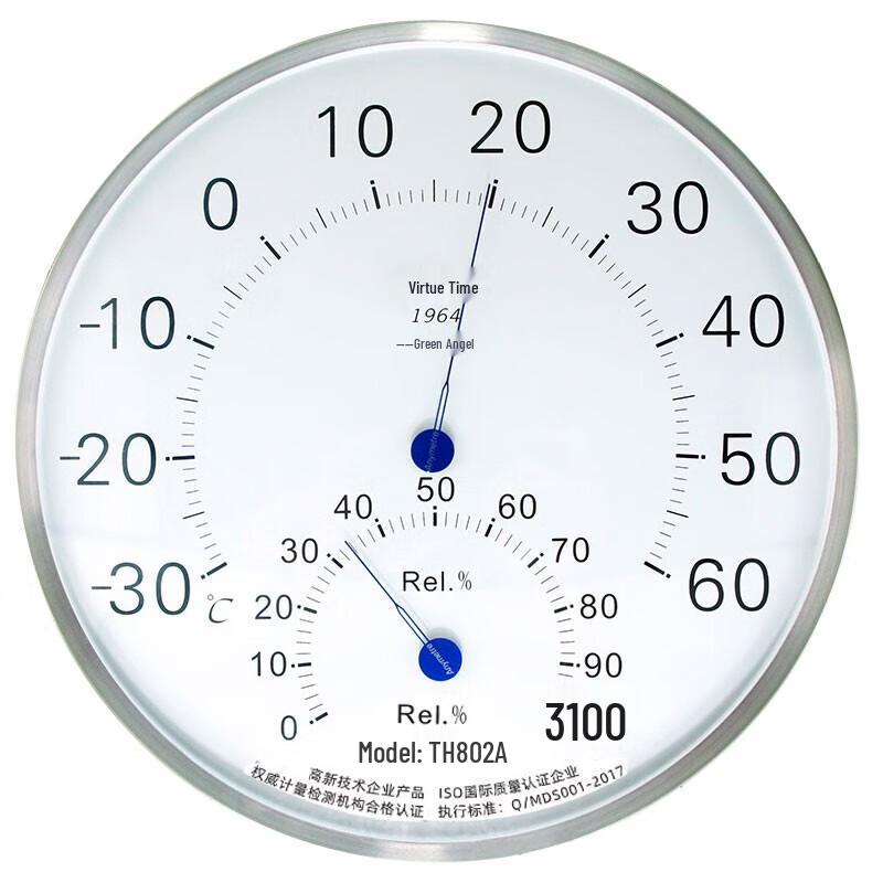 Medes TH802A Large Dial Indoor Thermometer Hygrometer