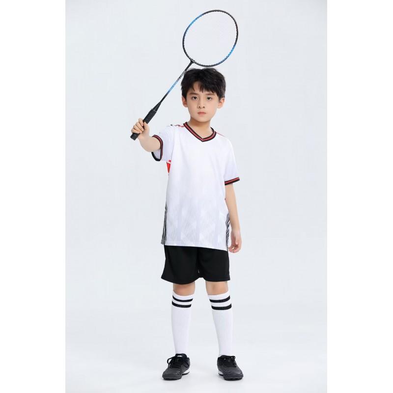 Kids Sports Jerseys Badminton Table Tennis Volleyball Training Breathable Activewear Boys Girls