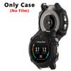 2-I-1 Deksel + Herdet Glass Film For Huami Amazfit Falcon TPU PC Skjermbeskytter & Støtfanger Beskyttelsesdeksel For Amazfit Falcon