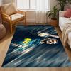 Argentina Football Player Carpet Suitable for Dining Room Bedrooms Entryway Game Room Anti-slip Rug Office Home Decor Gift for Festivals