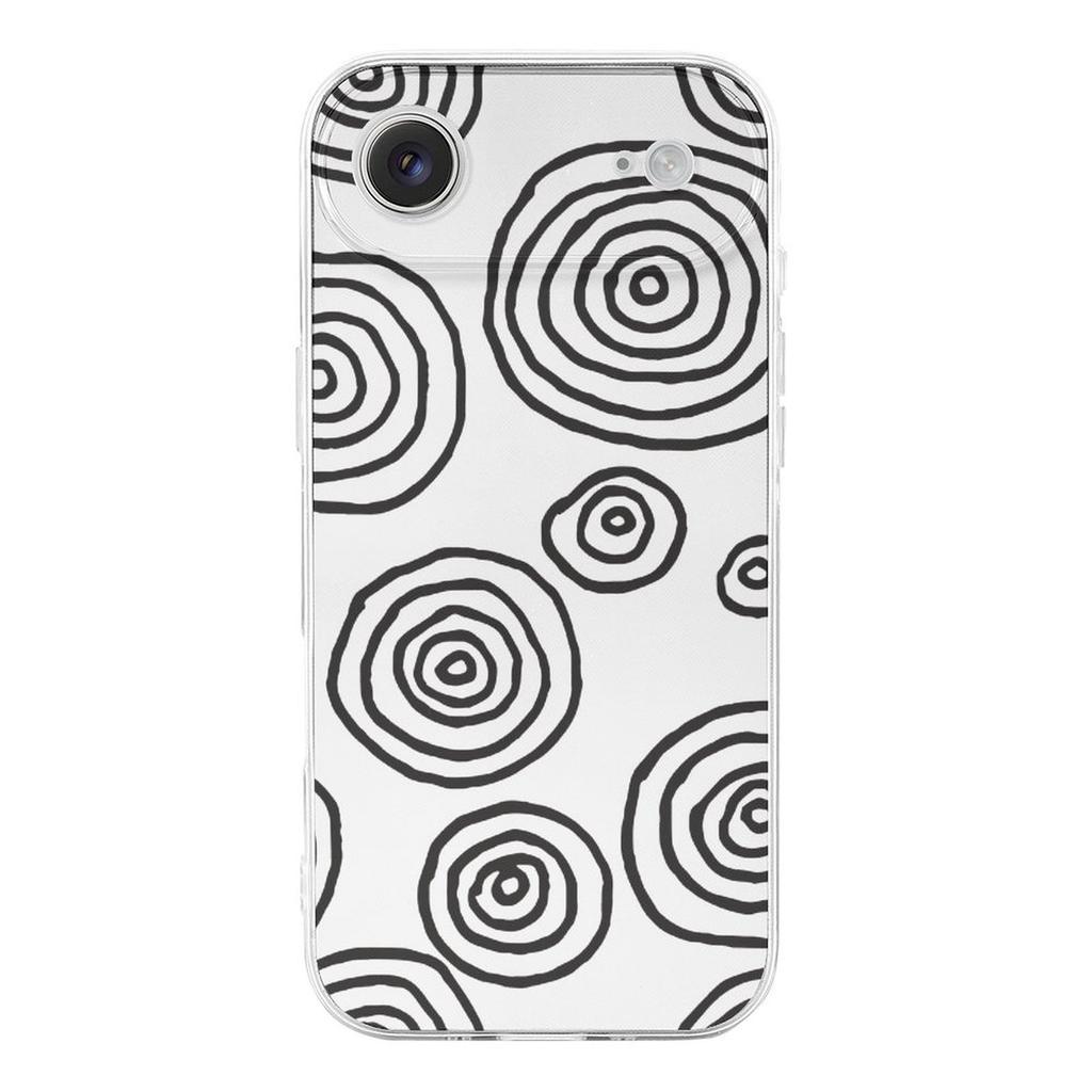 1 Pack Pour Série iPhone 17 Coque de Téléphone en TPU Design Flexible Doux Brillant, Protection Quotidienne