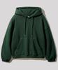 Glow Oversized Fleece Hoodie 6 Types Dark Green Oyhd2530