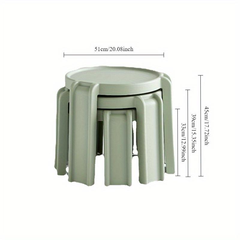 1Pc round balcony tea table coffee table ins wind living room side few outdoor tea table bedroom round table personality simple