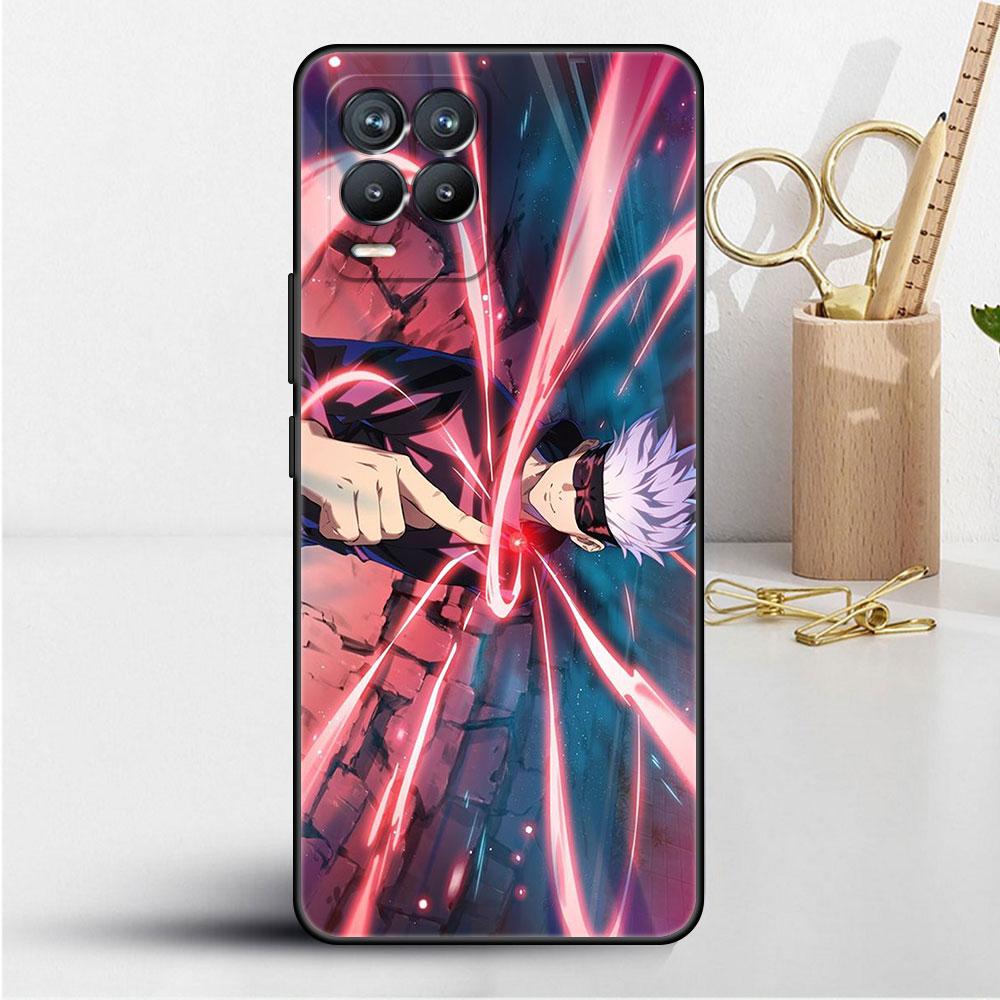 Case For Realme 8 C21y GT Neo 2 3 8i C21 7 C11 6 C12 C35 C3 GT 9 Pro C12 Silicone TPU Phone Cover Cute Jujutsu Kaisen Cool