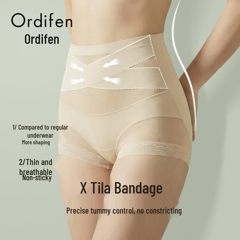 Ordifen Women's High-Waisted Tummy Control & Butt Lift Panties