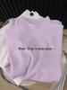 Stylish & Versatile: New Autumn/Winter Women's Knitted Long-Sleeve Top with Soft Half-High Neck