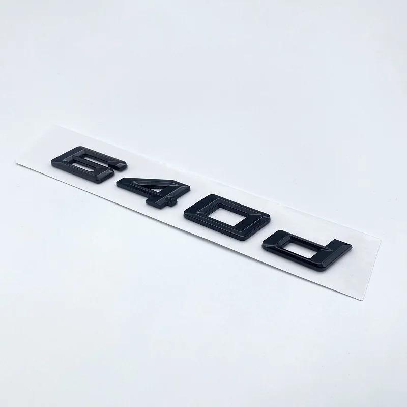 Glossy Black GT 630i 630d 640i 640d XDrive SDrive ABS Numbers Letters Emblem for BMW GT Series E63 E64 F06 F12 F13 G32