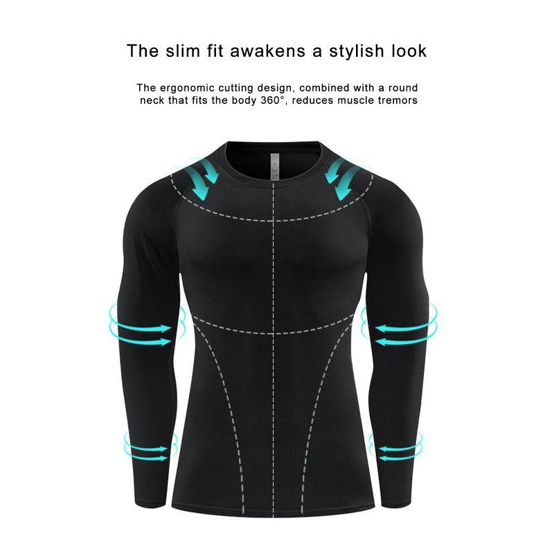 4-12 Years Kids Running Sweat-Wicking Quick-Dry Tights Set Fitness Suit