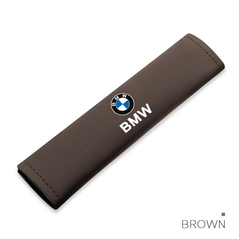 BBLB5 PU Leather Car Seat Belt Shoulder Pad Protective Cover For BMW M3 M4 M5 G42 G30 G20 E39 E36 E87 E53 F44 F07 F34 G15 G16 G23 G22