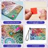 1 Set Diamond Painting Handbag Beautiful Patterned Exquisite DIY Diamond Painting Wallet