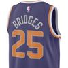 Nike NBA Team Printed Jersey Tank Top Fan Edition 22-23 Season Limited Edition Bridges No. 25 Unisex Tops Purple FB1811-569