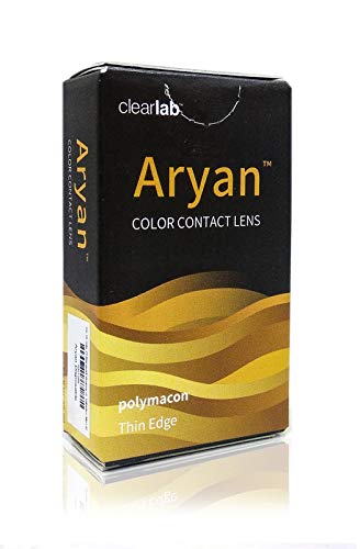 Aryan Quaterly (3 Months) Color Contact Lens (-5.50 Cool Gray)