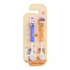 Premium Soft Bristle Rabbit Police Officer Toothbrush for Kids 3-12 - Fun Cartoon Animal City Design