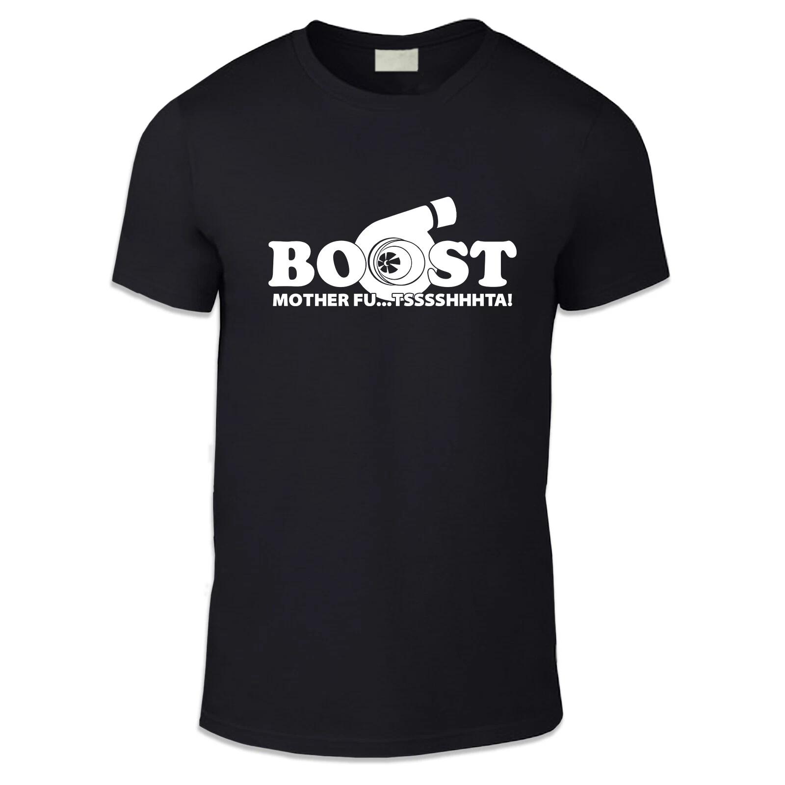 Boost Adult Unisex T Shirt - Car Turbo Mod Cruise Fun Parody S