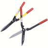 Heavy Duty Manganese Steel Gardening Scissors with Ergonomic Iron Handle and Red Grip - Portable Lawn, Hedge, Fence, Holly