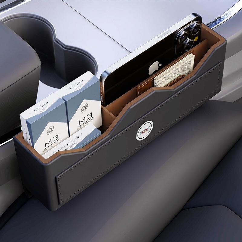Compatible Car Seat Gap Storage Box for CT4, CT5, CT6, XT4, XT5, XT6