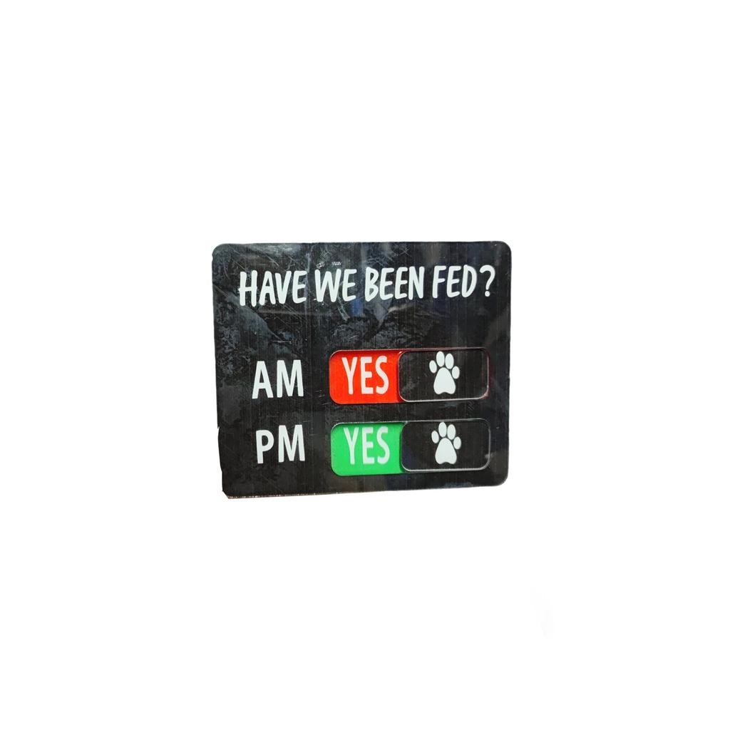Pet Feeding Reminder Board, Reusable  Feeding For Daily Pet Care