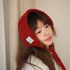 Solid Color Knitted Ear Covers Korean Style Warm Earlaps Trendy Wool Strappy Earmuffs  Girls