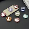 Premium Sense Kt Cat Makeup Mirror Holder Flash Diamond Love Desktop Portable Personality Women's Mobile Phone Case Trend Accessories