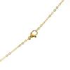 Collier Luxenter avec zircon brillant finition en or 18K - Gorbou