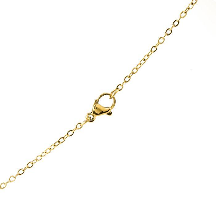 Collier Luxenter avec zircon brillant finition en or 18K - Gorbou