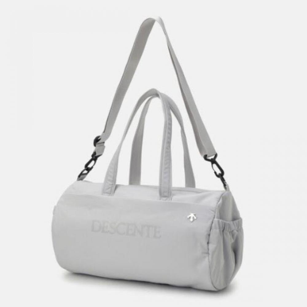 

DeScente Double Bag Cqk Sq122tbg11 Gry Women S Training Small Gym Bag Gray FREE
