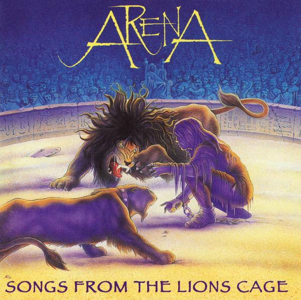 CD ARENA - Songs From The Lions Cage VGCD001 Verglas Music 1995 UK & Europ Rock Used