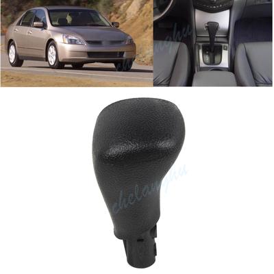 Automatik-Schaltknauf mit PU-Leder für Honda Accord 2003 2004 2005 Schwarzer Griff Autozubehör 54131SDAA51